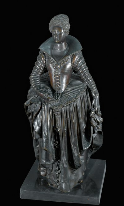 Marie Medicejská. Bronzová ... od Barthelemy Prieur