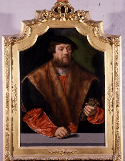 Portrét šlechtice, 1544 od Bartholomaeus Bruyn