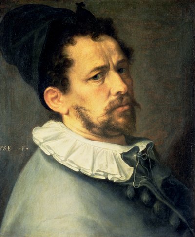 Autoportrét, kolem 1580-85 od Bartholomaeus Spranger