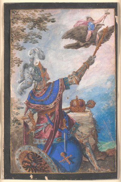 Alegorie obrazu za habsburského rodu od Bartholomäus Strobel d.Y.
