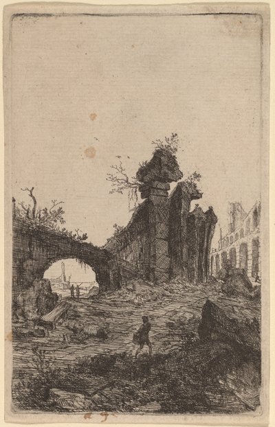 Ruiny Kolosea od Bartholomeus Breenbergh