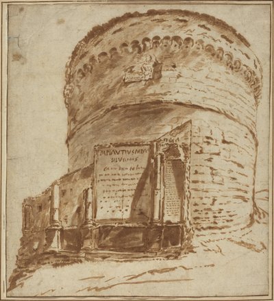 Hrob Plautius od Bartholomeus Breenbergh