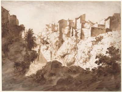 Pohled na Tivoli od Bartholomeus Breenbergh