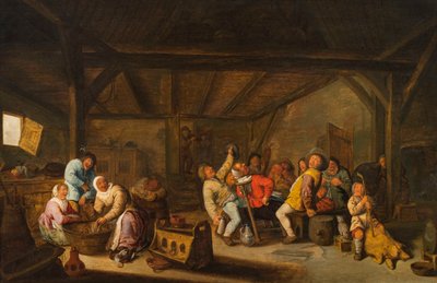 Dvanáctá noc, 17. století od Bartholomeus Molenaer