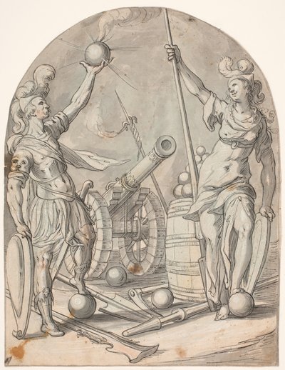 March a Bellona od Bartholomeus Spranger
