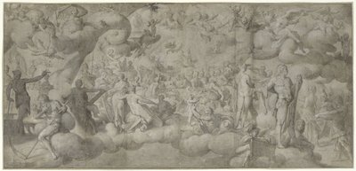 Svatba Amora a Psyché od Bartholomeus Spranger