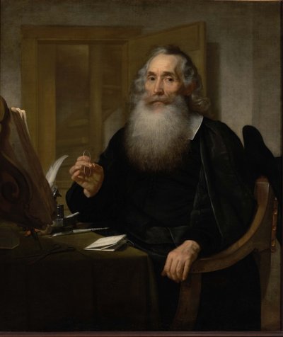 Portrét Petra Scriveria (1576-1660) od Bartholomeus van der Helst