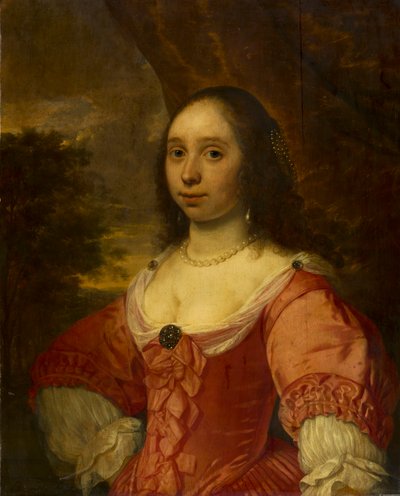 Portrét dámy od Bartholomeus van der Helst