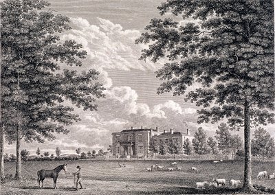 Brockwell Hall, Herne Hill, Lambeth, Londýn, 1820 od Bartholomew Howlett