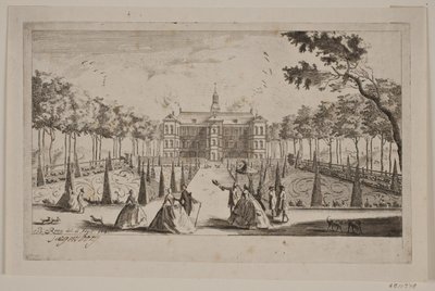 Hrad Jægersborg od Bartholomæus Roque