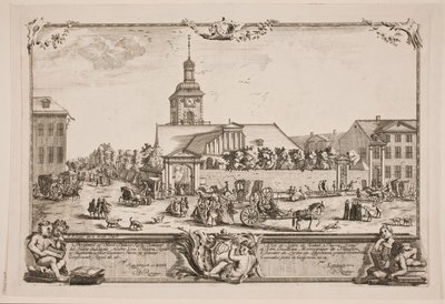 Kostel svatého Petra, Kodaň od Bartholomæus Roque