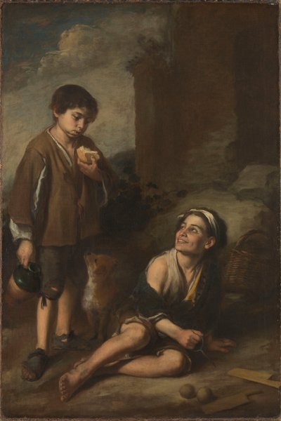 Dva rolníci od Bartolomé Esteban Murillo
