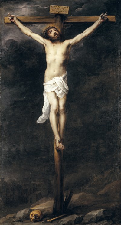 Kristus na kříži, 1660-70 od Bartolomé Esteban Murillo