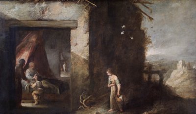 „Isaac Blessing Jacob“, 17. století od Bartolomé Esteban Murillo
