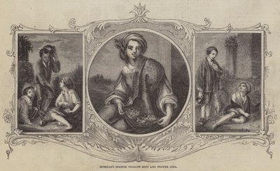 Murillovi španělští selští chlapci a květinka od Bartolomé Esteban Murillo