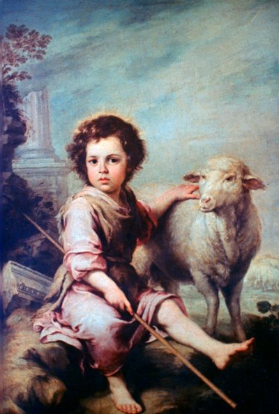 Dobrý pastýř, c1650 od Bartolomé Esteban Murillo