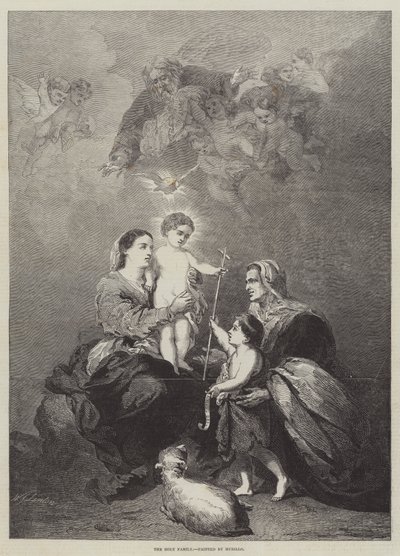 Svatá rodina od Bartolomé Esteban Murillo