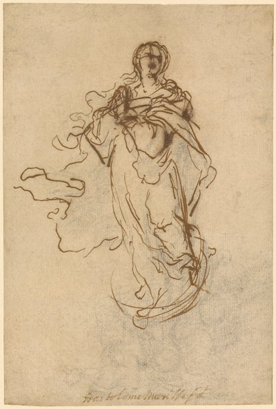 Neposkvrněné početí od Bartolomé Esteban Murillo