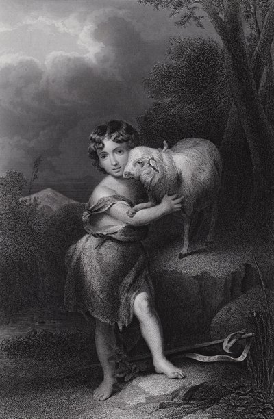 Nemluvně St John od Bartolomé Esteban Murillo