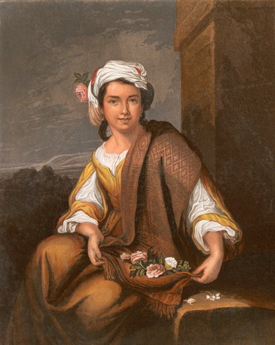 Španělská květinka od Bartolomé Esteban Murillo