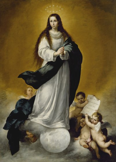 Panna Neposkvrněného početí, kolem roku 1660 od Bartolomé Esteban Murillo