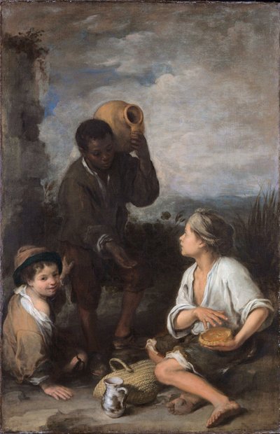Tři chlapci od Bartolomé Esteban Murillo