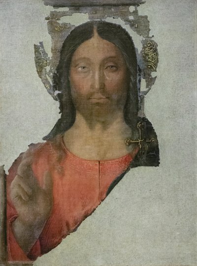 Salvator mundi, asi 1480-81 (tempera na desce) od Bartolomeo (attr. to) Della Gatta