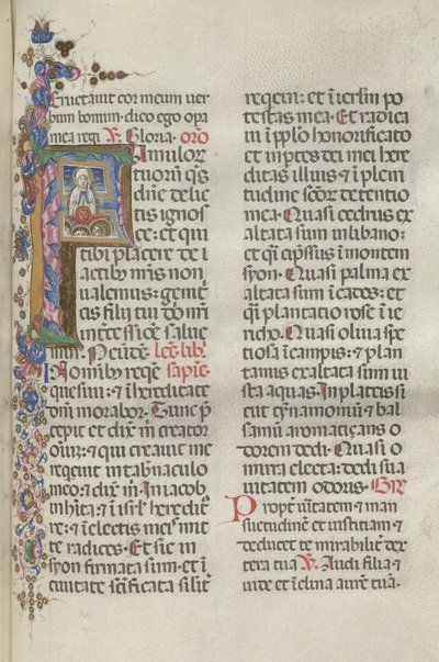 Missale: Fol. 306: Nanebevzetí Panny Marie, 1469. od Bartolomeo Caporali