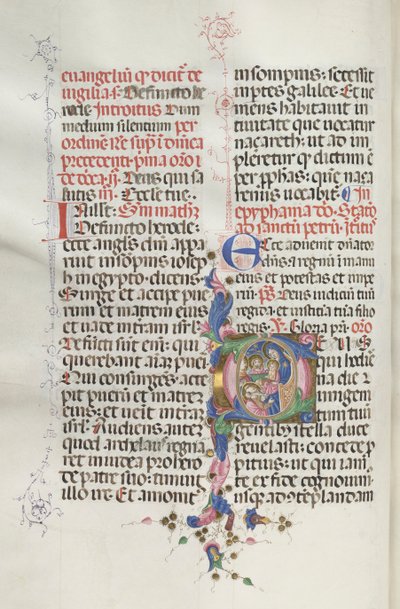 Missale: Fol. 30v: Klanění tří králů, 1469. od Bartolomeo Caporali