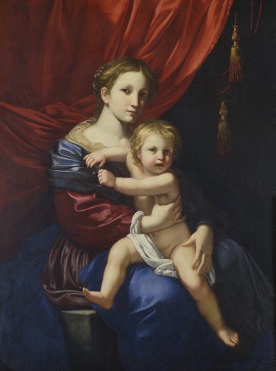 Madona s dítětem od Bartolomeo Cavarozzi