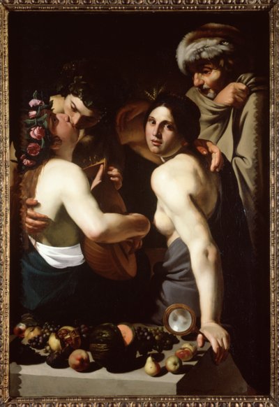 Alegorie na čtyři roční období, c.1610 od Bartolomeo Manfredi