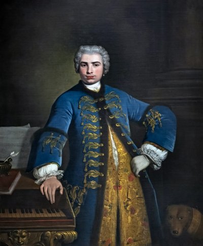 Portrét Farinelliho od Bartolomeo Nazari