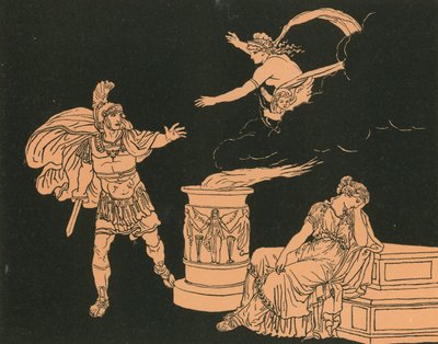 Aeneas a Helena od Bartolomeo Pinelli