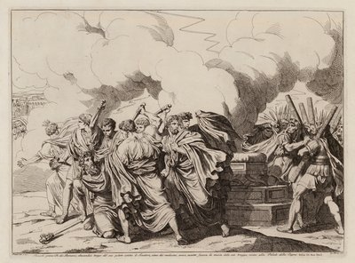 Romulova smrt (lept) od Bartolomeo Pinelli