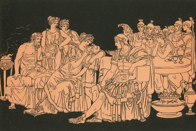 Dido a falešný Askanius od Bartolomeo Pinelli