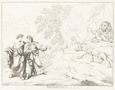 Božská komedie od Danteho (svazek I) od Bartolomeo Pinelli