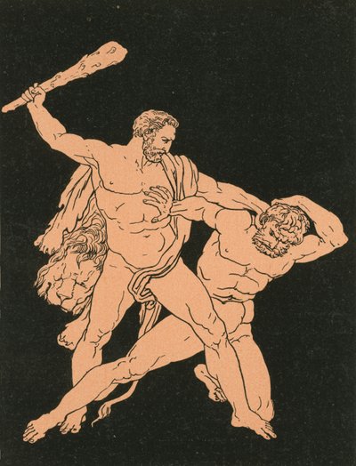 Herkules a Cacus od Bartolomeo Pinelli