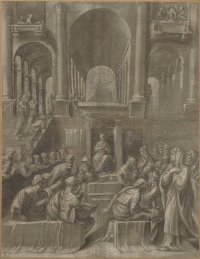 Kristus mezi lékaři od Bartolomeo Ramenghi