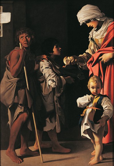 Charita svaté Alžběty od Bartolomeo Schedoni