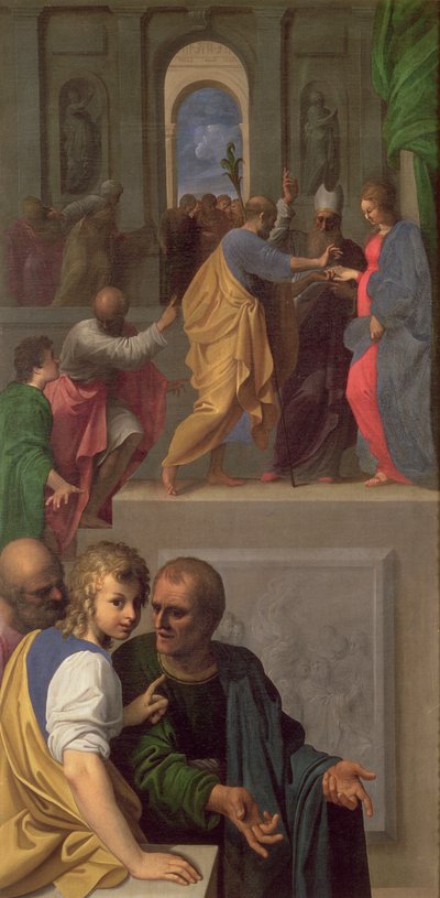 Sňatek Panny od Bartolomeo Schedoni