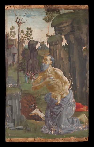 Pokání svatého Jeronýma od Bartolomeo di Giovanni