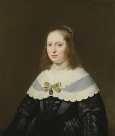 Portrét Sophie Tripové, manželky Balthasara Coymanse od Bartolomeus van der Helst