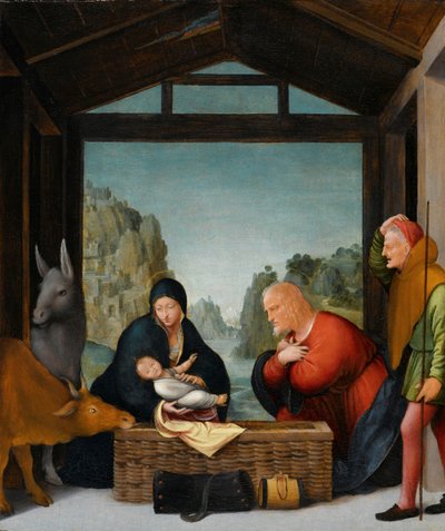 Klanění pastýřů od Bartolommeo Suardi (circle of)