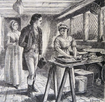 Hetty Sorrel, 1859 od Basil Bradley