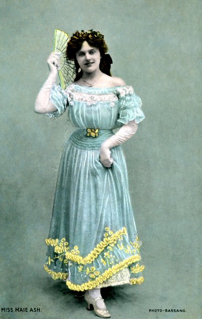 Maie Ash , herečka, 1905. od Bassano Studio