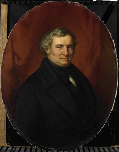 Posmrtný portrét Hendrika André Cornelise Tierense, městského funkcionáře Heusdenu od Bastiaan de Poorter
