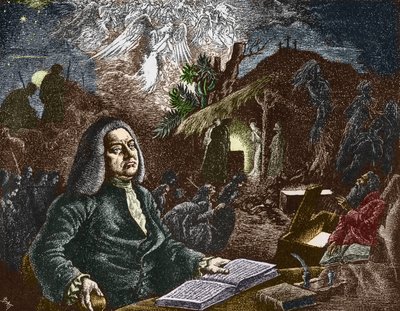 George Frederick Händelin muotokuva (Georg Friedrich Handel od Batt (1892 1945)