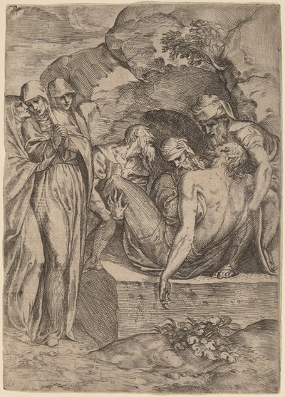 Pohřeb od Battista Angolo del Moro