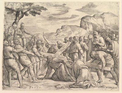 Kristus nesoucí kříž, ca. 1552. od Battista Franco Veneziano