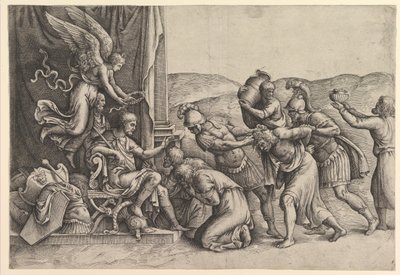 Scipio Granting Clemency to the Prisoners.    1194046   cs       czech Successfully Translated  Original: The Death of Saint Peter Martyr Translat: The Death of Saint Peter Martyr 1244291 cs czech Successfully Translated Original: Crystal of Yellow Cape Di od Battista Franco Veneziano